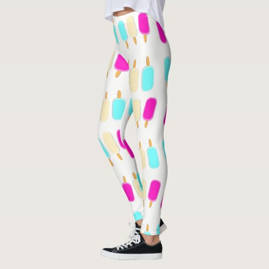 Witte ijskrem-Leggings Leggings (Links)