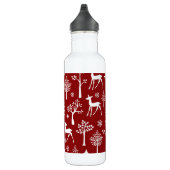 Witte illustratie waterfles  (Rechts)