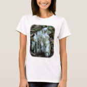 Witte Indianenpijp Wilde Bloem Natuur T-shirt (Voorkant)