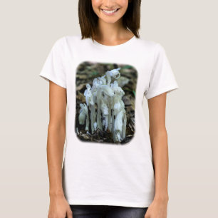 Witte Indianenpijp Wilde Bloem Natuur T-shirt