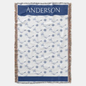 Witte inktvis deken (Voorkant Verticaal)