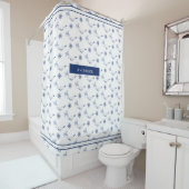 Witte inktvis douchegordijn (In situ)