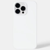 Witte iPhone 14 Pro Max Hoes (Achterkant)