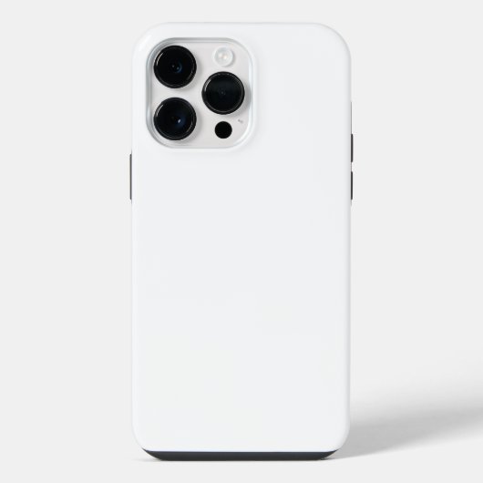 Witte iPhone 14 Pro Max Hoes Hoesje (Achterkant)