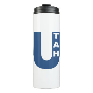 Witte isothermische fles UTAH