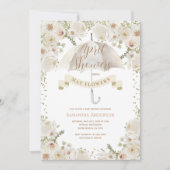 Witte Ivoor groen paraplu april douches Kaart (Voorkant)