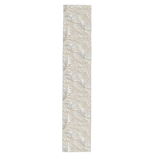 Witte Ivoren Acanthus Middelgrote Tafel Runner Medium Tafelloper