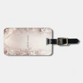 Witte ivoren Bagagelabel (Voorkant horizontaal)