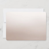 Witte ivoren bloem Save the date Kaart