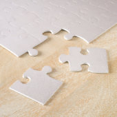 Witte Ivoren Bloemen Jigsaw Puzzel (Zijkant)