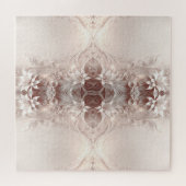 Witte Ivoren Bloemen Jigsaw Puzzel (Horizontaal)