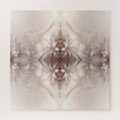 Witte Ivoren Bloemen Jigsaw Puzzel (Horizontaal)