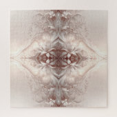 Witte Ivoren Bloemen Jigsaw Puzzel (Verticaal)