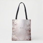 Witte Ivoren Bloemrijke Tassen (Voorkant)