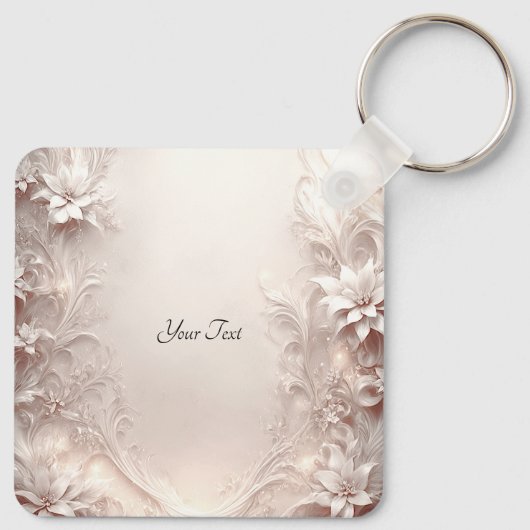 Witte ivoren Sleutelhanger