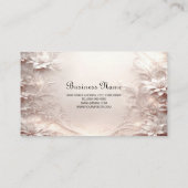 Witte ivoren Visitekaartje (Achterkant)