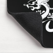 Witte Jaar van de Draak 2012 Calligrafie Muismat (Hoek)