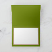 Witte Japanse Anemones Groene Kleur Achtergrond Kaart (Binnen)