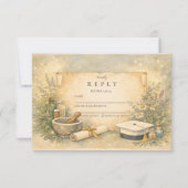 Witte Jas Apotheek Afstuderen RSVP Kaartje (Voorkant)