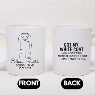 Witte Jas Ceremonie Cadeaus, Witte Jas, Medisch  Koffiemok