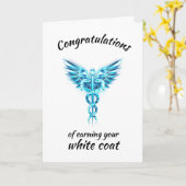 Witte Jas Ceremonie Crystal Medical Kaart (Gele Bloem)