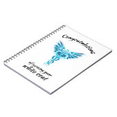 Witte Jas Ceremonie Crystal Medical Notitieboek (Linkerzijde)