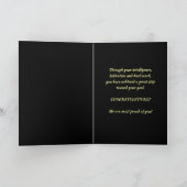 Witte Jas Ceremonie Goud Medisch  Kaart (Binnen)