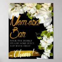 Witte jasmijn elegante Mimosa bar bord