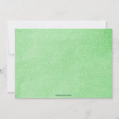 Witte Jasmijnen bruiloft uitnodiging (Achterkant)