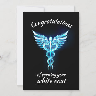 Witte Jassen Ceremonie Kristal Medisch Kaart