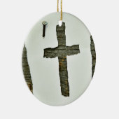 Witte Jezus Keramisch Ornament (Rechts)