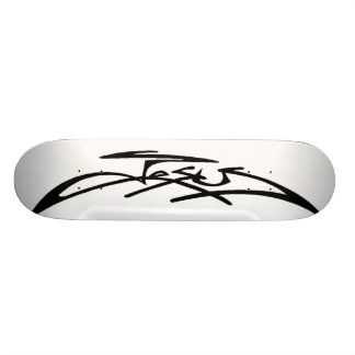 Witte Jezus Skateboard