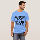 Witte Jongen Van Het Jaar jongen T-shirt (Voorkant volledig)