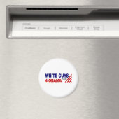 Witte jongens 4 Obama Magneet (Insitu (Vaatwasser))