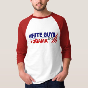 Witte jongens 4 Obama T-shirt