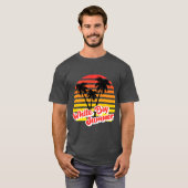 Witte Jongens Zomer vintage T-shirt (Voorkant volledig)