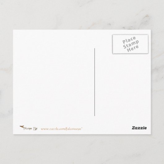 Witte jurk met rozenriem van George Barbier Briefkaart (Achterkant)