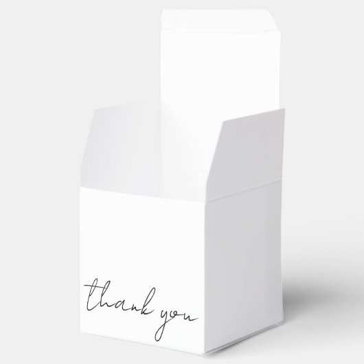 Witte Kaart Doos, Kaart Doos, Witte Kaart Doos voo Bedankdoosjes (Geopend)