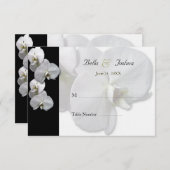 Witte Kaarten voor tafelzitplaatsen (Voorkant / Achterkant)