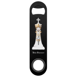 Witte kaas / Gepersonaliseerde naam Speed Flessenopener