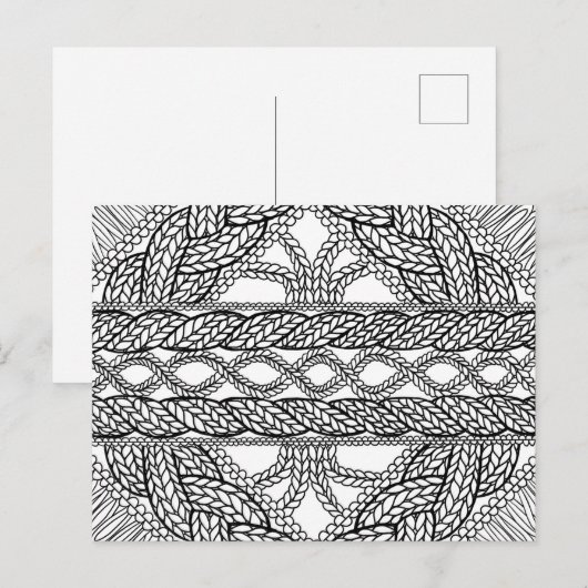 WITTE KABELTRUI Briefkaart II (Voorkant / Achterkant)