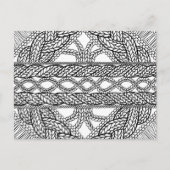 WITTE KABELTRUI Briefkaart II (Voorkant)