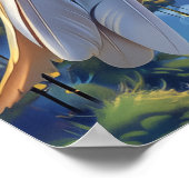 Witte kaketoe poster (Hoek)