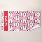 Witte kanarie badhanddoek (Badhanddoek)
