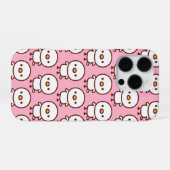 Witte kanarie iPhone hoesje (Achterkant horizontaal)