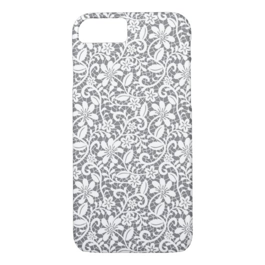 Witte kant 1 Case-Mate iPhone case (Achterkant)