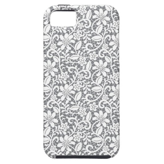 Witte kant 1 Case-Mate iPhone case (Achterkant)