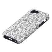 Witte kant 1 Case-Mate iPhone case (Onderkant)