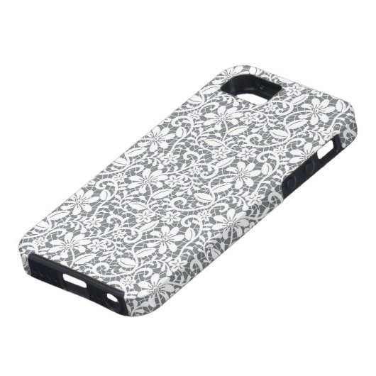 Witte kant 1 Case-Mate iPhone case (Onderkant)