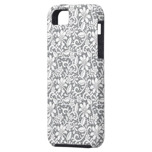 Witte kant 1 Case-Mate iPhone case (Achterkant Links)